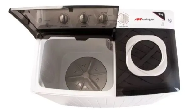 lavadora mirage 2tinas Lavadora 16KG 2 Tinas Semi Automatica