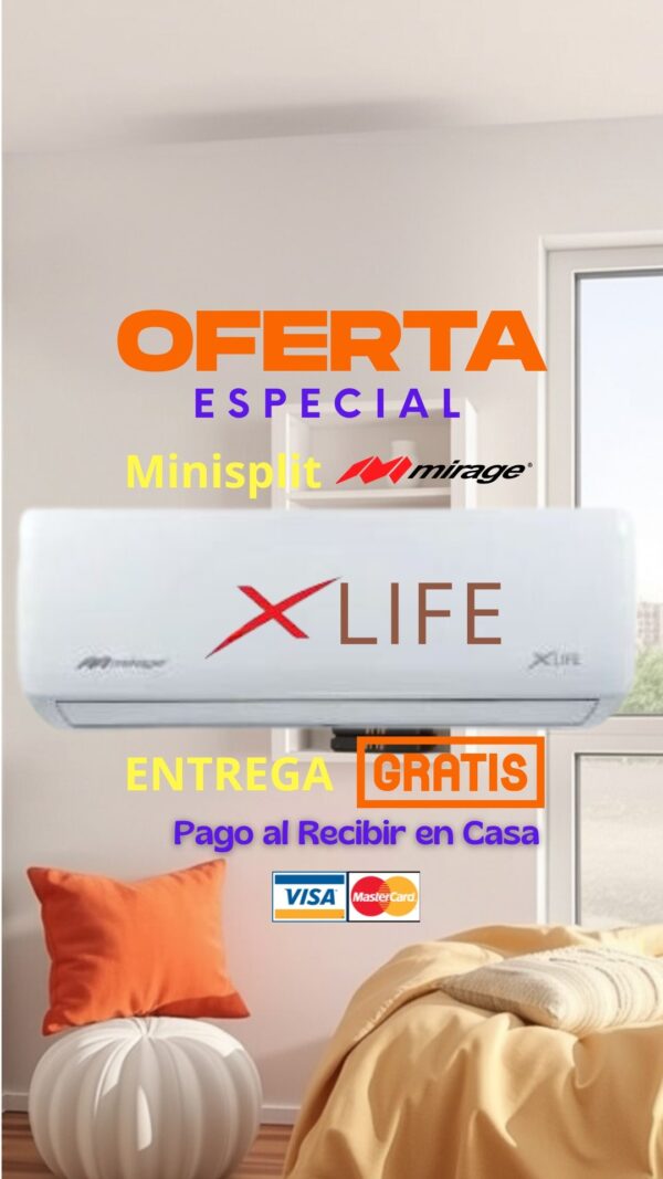 XLIFE 1 TONELADA(S) 110V  FRIO/CALOR