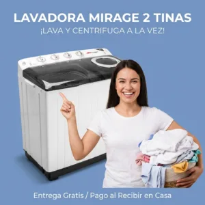 2024/10/1000218562-1.png Lavadora 16KG 2 Tinas Semi Automatica