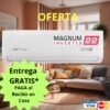 MINISPLIT INVERTER MAGNUM 22 MIRAGE MAGNUM 22 2 TONELADA(S) 220V  FRIO/CALOR INVERTER