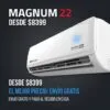 Magnum 22 1.5 Tonelada(S) 220V  Frio/Calor Inverter