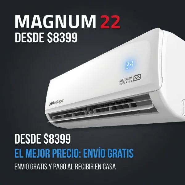 Magnum 22 1.5 Tonelada(S) 220V  Frio/Calor Inverter