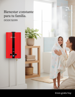 BOILER DE PASO 2 SERVICIOS GAS NATURAL O GAS LP