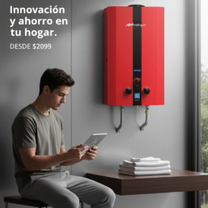 BOILER DE PASO 16 Litros GAS NATURAL O GAS LP