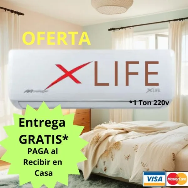 Xlife 1 Tonelada(S) 110V  Frio/Calor