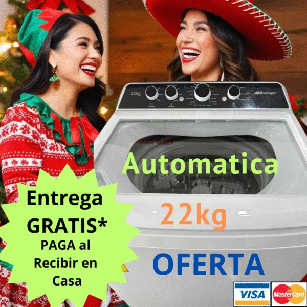 Lavadora Automática 22kg Mirage Lavadora Automatica 22KG