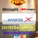 inverter X mirage 220 Inverter X 1 Tonelada(S) 220V Frio/Calor