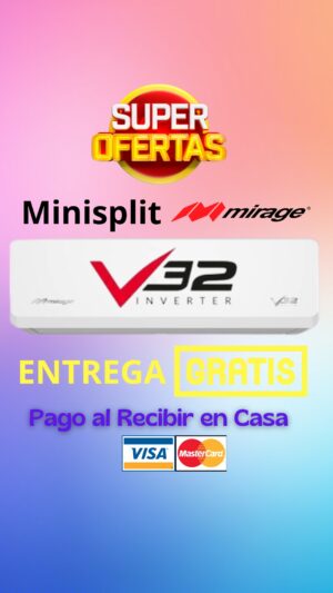 INVERTER V32 1 TONELADA(S) 220V  FRIO/CALOR