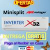 INVERTER X32 1 TONELADA(S) 220V  FRIO/CALOR