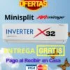 Inverter X32 1 Tonelada(S) 220V  Frio/Calor