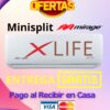 mini split mirage 220v 1 tonelada XLIFE 1 TONELADA(S) 220V FRIO/CALOR