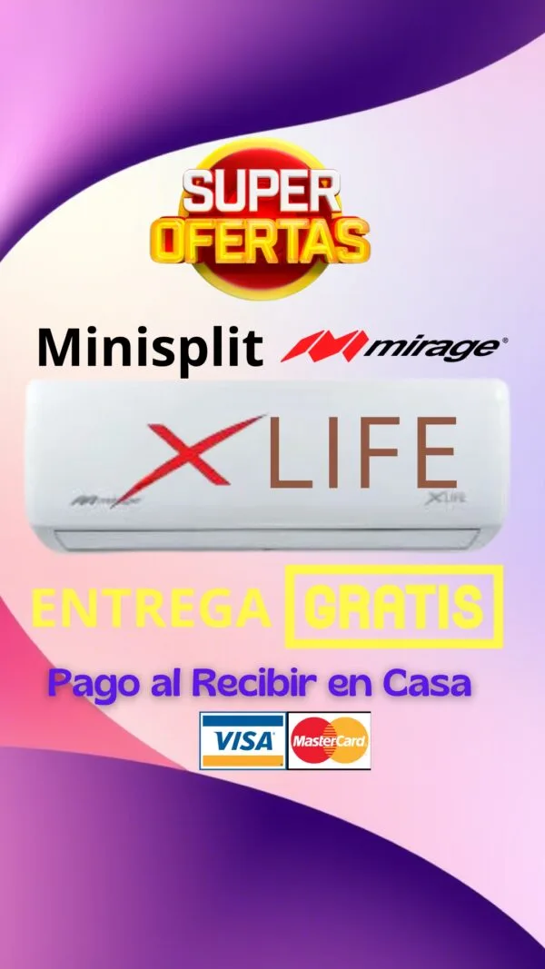 Xlife 1 Tonelada(S) 220V  Frio/Calor