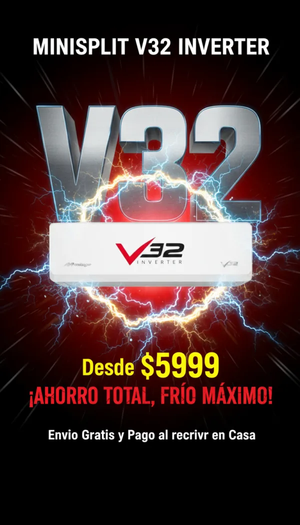 meta_ad_gen_1772074195263_1 Inverter V32 2 Tonelada(S) 220V Frio/Calor