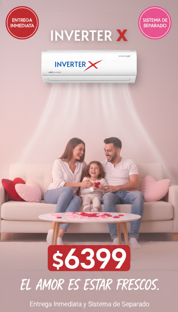 Minisplit Mirage INVERTER X - Imagen 3