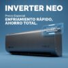 NEO INVERTER 2 TONELADA(S) 220V FRIO/CALOR