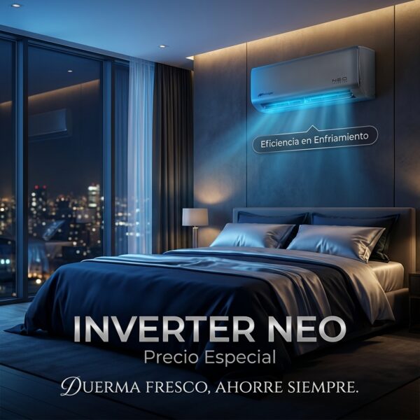 NEO INVERTER 1 TONELADA(S) 220V FRIO/CALOR